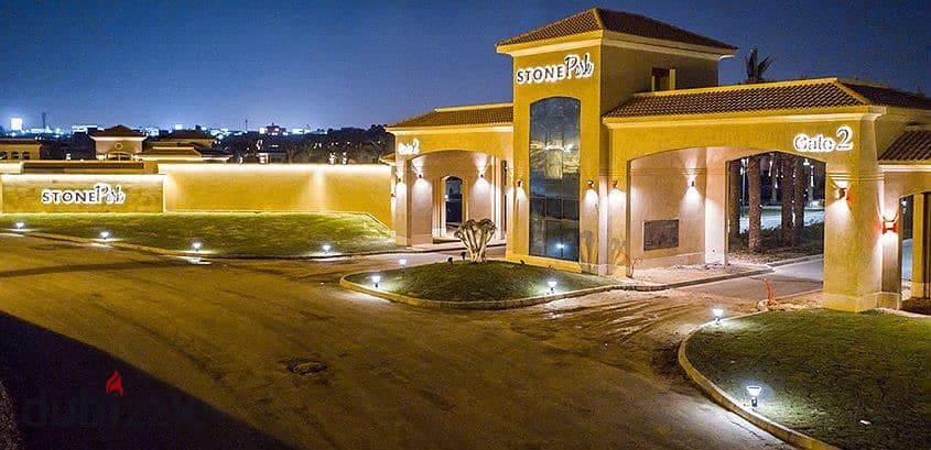 فيلا بحري لقطة علي البحيرة مباشرة في ستون بارك التجمع الخامس Villa 4BRS Bahari in Stone Park Katameya minutes from Auc 12