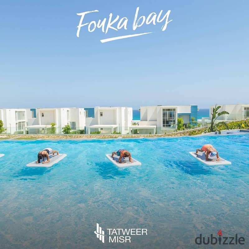 شالية بقرية Fouka bay متشطب 140م Sea View + Lagoon View 2