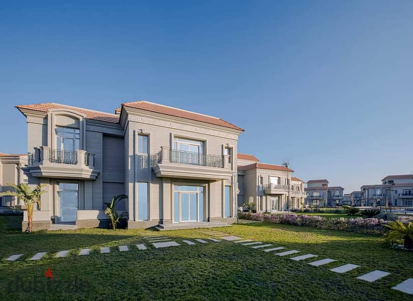 Villa 475m at the eastern entrance on the sea, fully finished, ready to move in Zahya 2