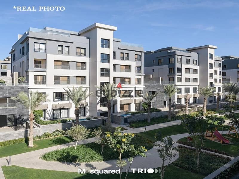 apartment for sale at trio gardens new cairo | fully finished | installments | smart home | Ready to move | prime location 5