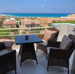 Penthouse 161m with Roof 117m for sale seaview  in Telal el North Coast Fully Finished 0