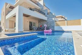 Twin house for sale, fully finished, in Marseilia Beach 5, Ras El Hikma, Marseilia Beach 5, ras el hikma View on the sea Direct