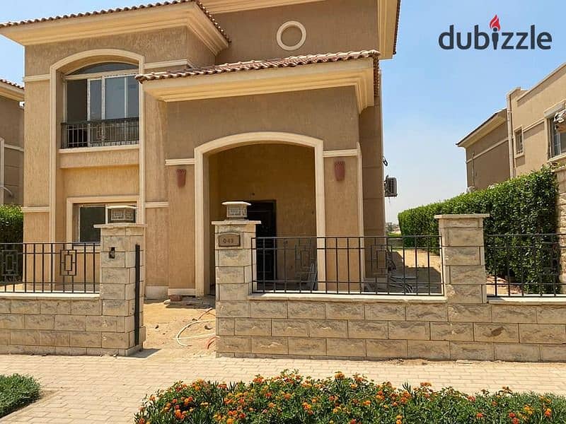 فيلا منفصله للبيع جاهزه للتعاقد في ستون بارك غرب الجولف بالتجمع الخامس  stand alone villa for sale at stone park new cairo 3