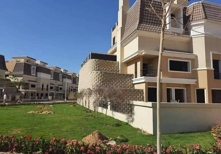 تاون هاوس للبيع برايم لوكيشن  بخصم الكاش بجوار مدينتي بالقاهرة الجديدة  Town House for sale prime location with cash discount near to madinaty 3