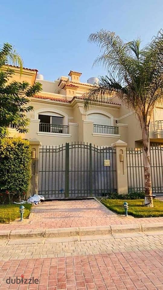 Townhouse corner for sale in La Vista Patio 5 East in El Shorouk, immediate delivery 0