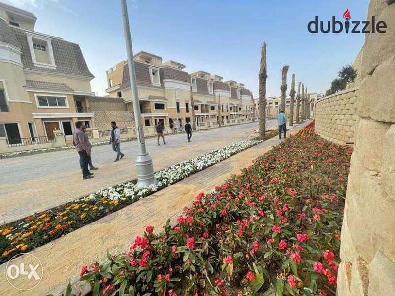 فيلا للبيع 260م بجاردن Open Garden View sarai 0