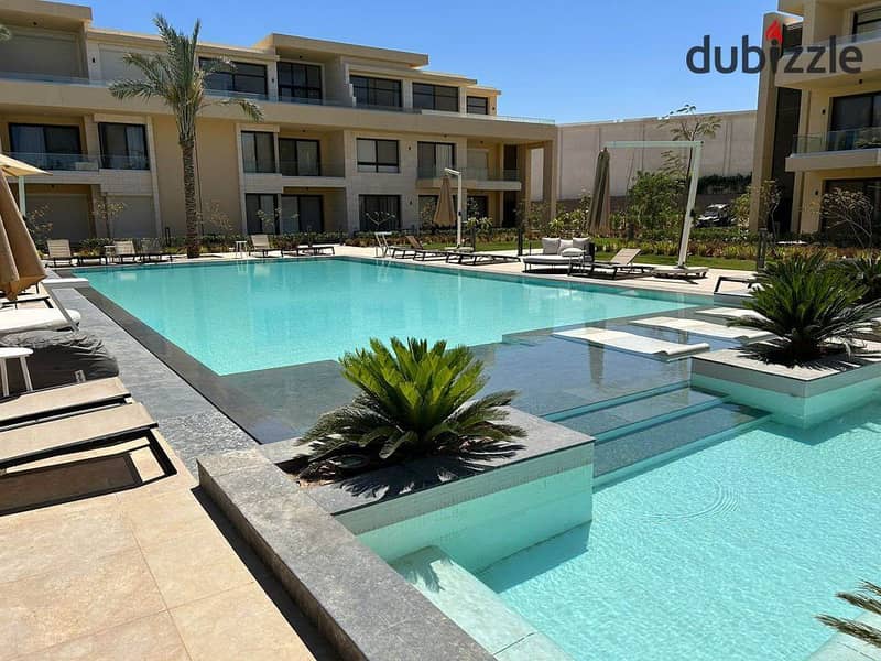 Two-room apartment for sale in El Gouna, finished with air conditioning 4