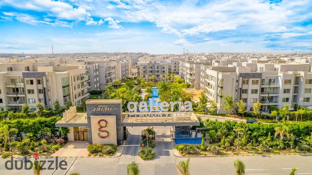 Apartment for sale in installments, immediate receipt, in Gallaria Compound, 2