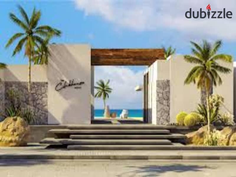 service chalet for sale at Dose akam rajhi  north coast | Dp: 3,850,000 | installments | prime location 10