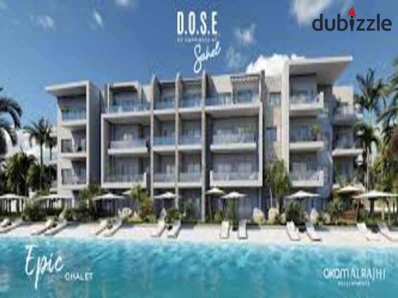 chalet for sale at Dose north coast | installments | prime location 7