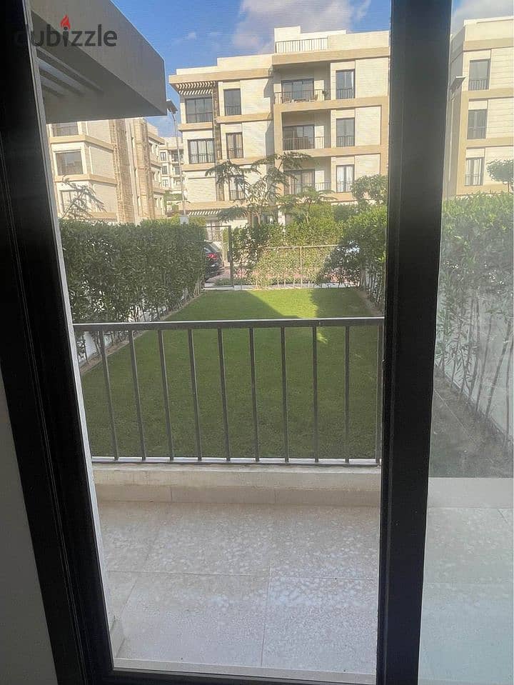 apartment with garden for sale ready to move finished in Golden SquareFifth Settlement 1