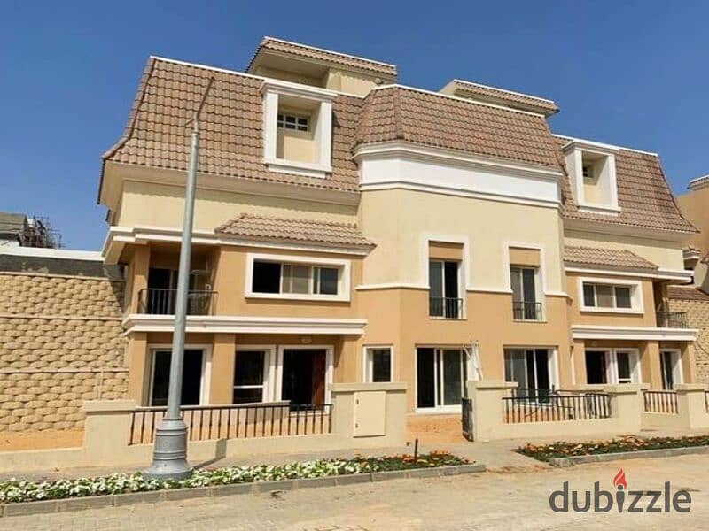 S villa for sale in installments in Sarai Compound, New Cairo 9