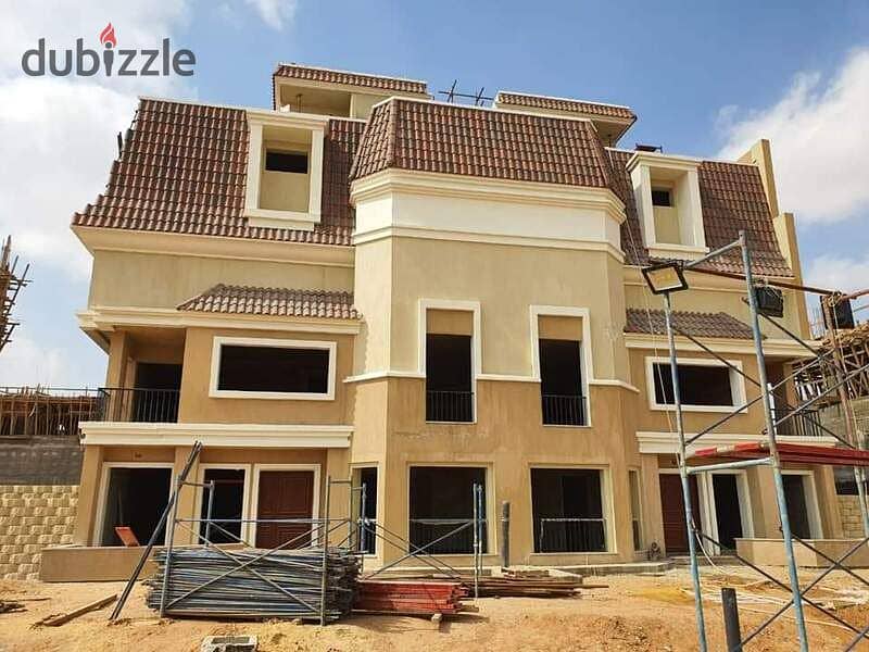 S villa for sale in installments in Sarai Compound, New Cairo 11