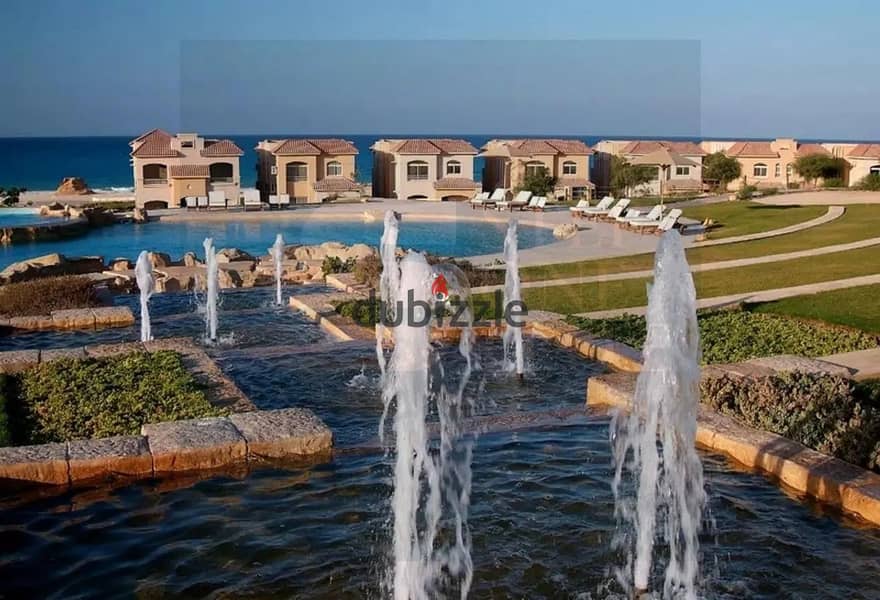 Chalet for sale in installments in Telal Ain Sokhna village, next to Porto Sokhna and Galala City 2