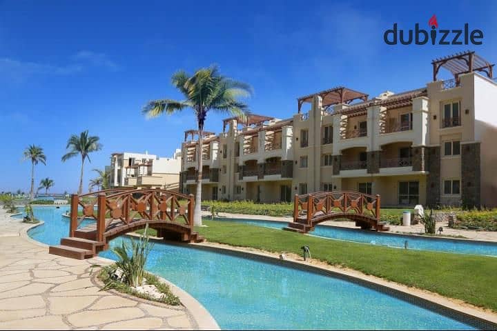 شالية 125م Ultra LUX بقرية  blue blue العين السخنة DIRECT Sea View ب 4مليون ونص كاش 3