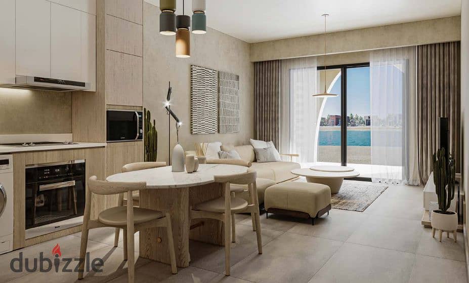 apartment 109m for sale in El Gouna, finished with air conditioners and kitchen 2