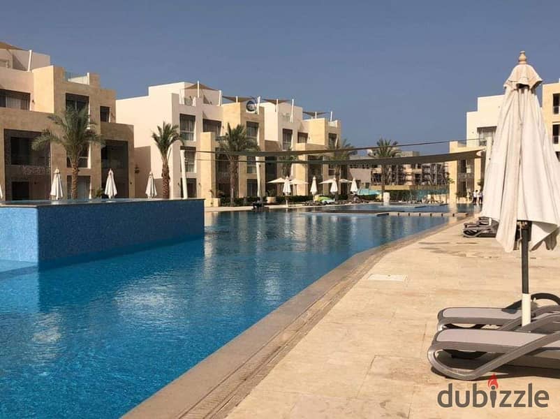 apartment 109m for sale in El Gouna, finished with air conditioners and kitchen 8