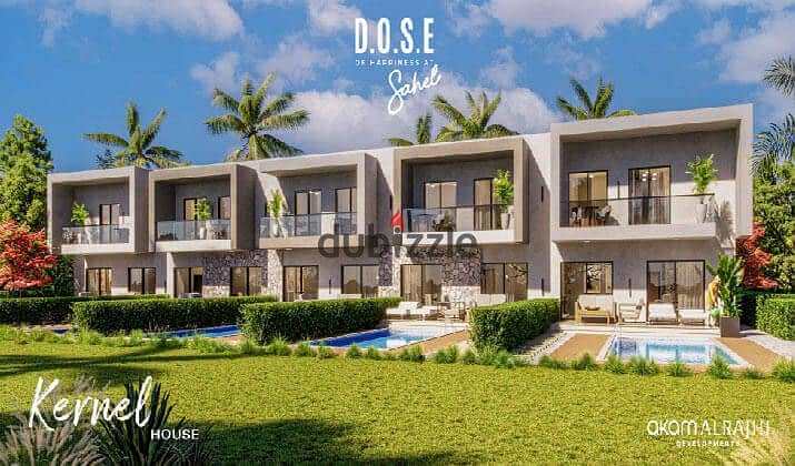 Your summer is to own a chalet for sale in installments in Dose North Coast by Akam Al Rajhi Company 8