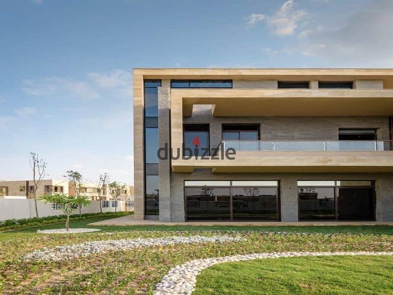 STAND ALONE villa for sale in installments in Taj City Compound, First Settlement, in front of the Kempinski Hotel and in front of Gate 2 of Cairo Int 6