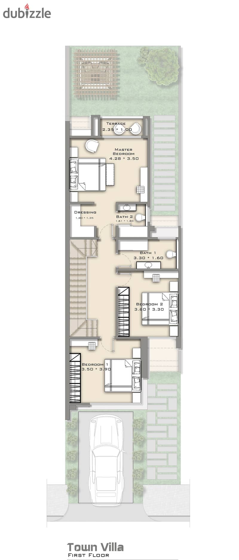 فيلا تاون هاوس للبيع في زايد الجديده بمقدم 10% فقط في كمبوند مون هيلز    Town house 4