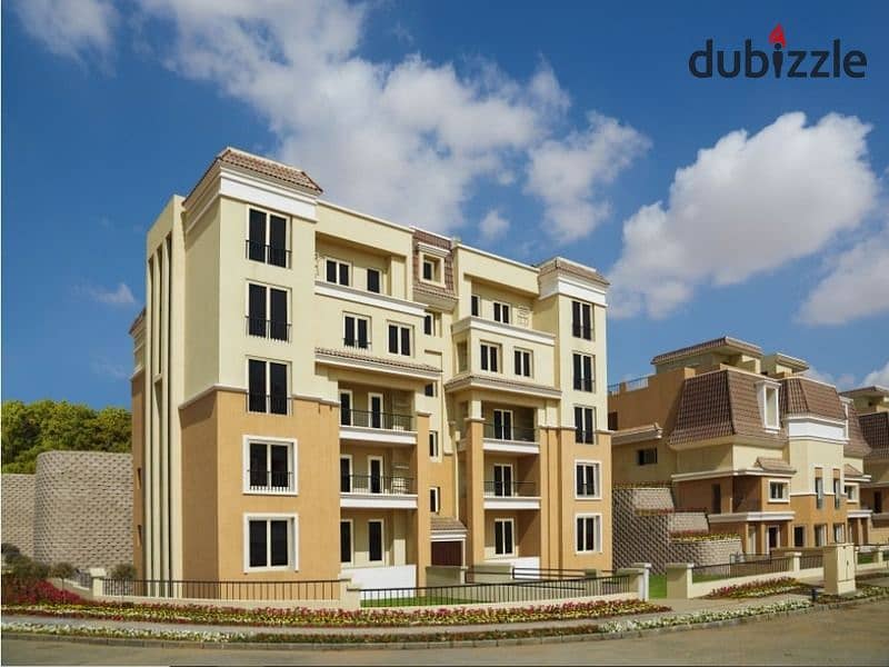 Apartment for sale in installments in Saray Sur Compound in Sur with Madinaty in New Cairo 2