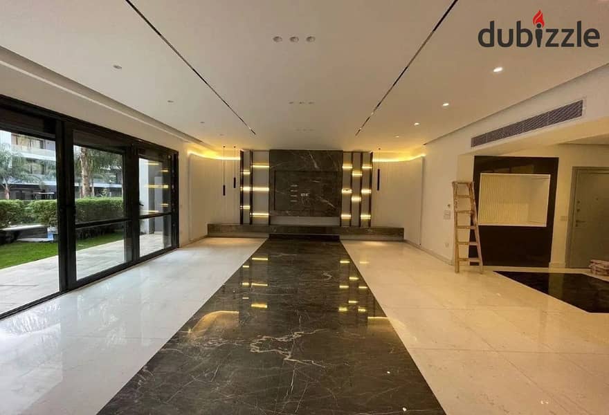 شقة للبيع 200م بجاردن جاهز للمعاينه في الباتيو اورو لافيستا التجمع Apartment For Sale 200m with Garden in lavista El Patio Oro 0