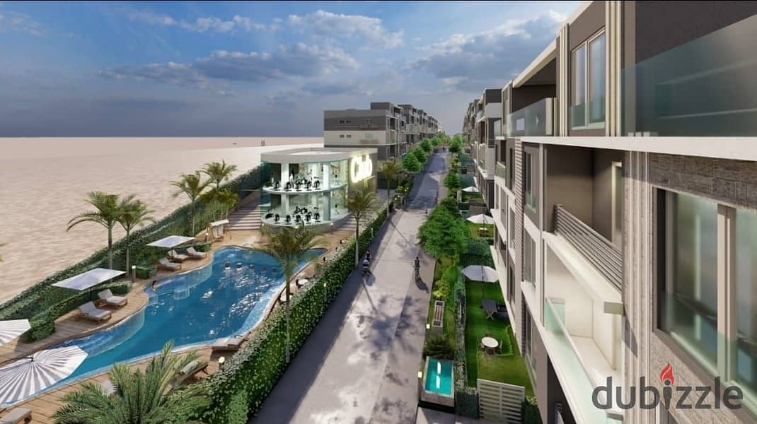 Studio with a daily return of $100 residential investment opportunity for sale in a compound opposite Al Waha Hotel and near the Pyramids. A prime inv 9