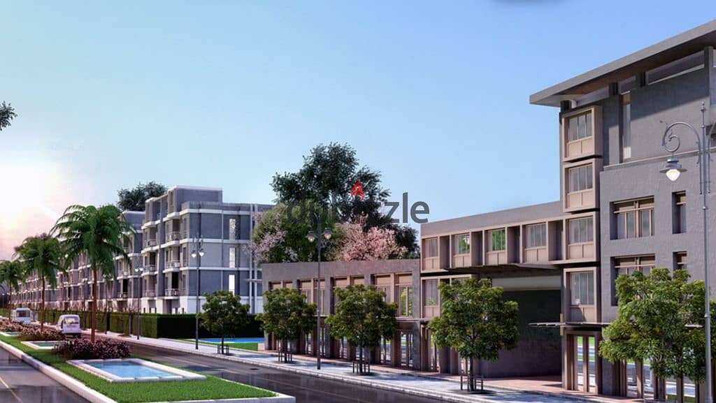 Investment studio 27 m in front of Al Waha Hotel with a return of $100 per day for sale in installments in an already built compound and reservation f 8