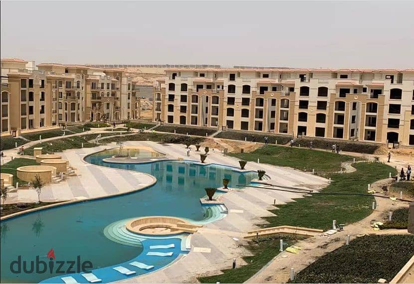 شقة 160م بكمبوند ستون بارك stone park القاهرة الجديدة للبيع بالتقسيط 3