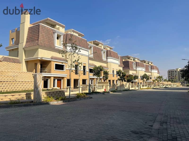 Villa for sale in Sarai S Villa,8 year installment 272m 8