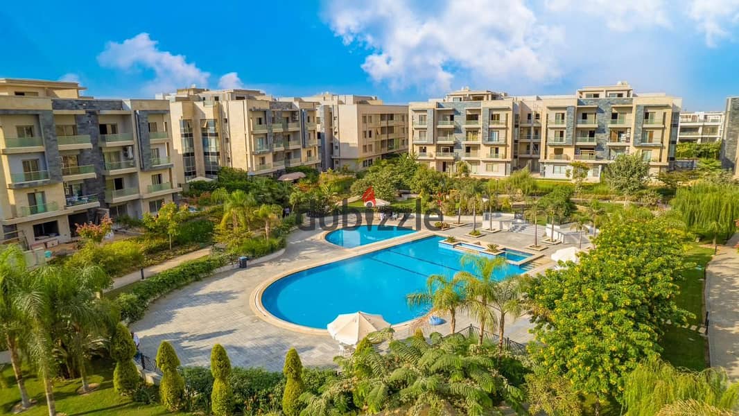 Apartment for sale in installments ready to move in Gallaria Compound, Fifth Settlement, on the main 90th Street, next to AUC 6