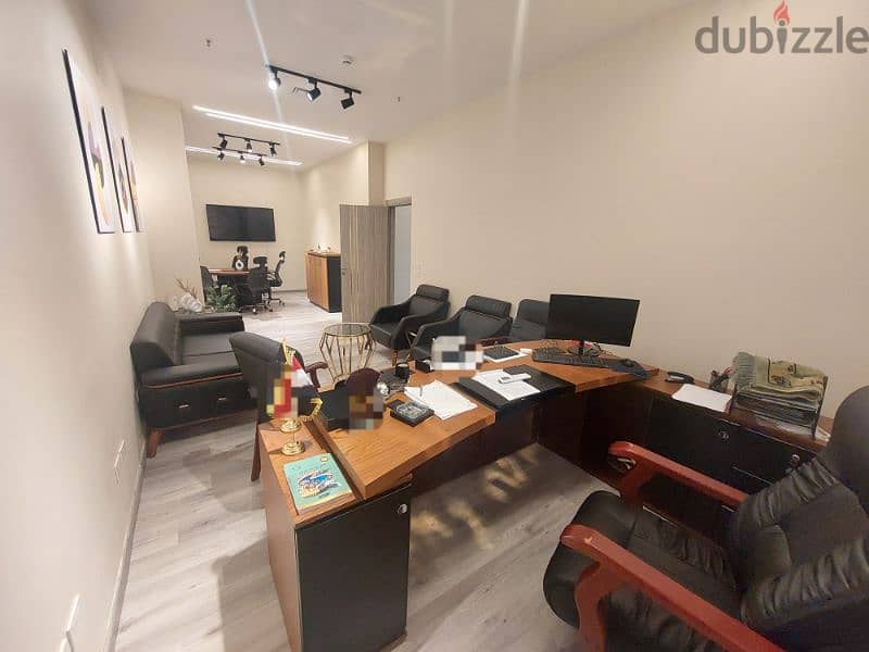 مقر اداري للايجار 300م في التجمع الخامس Office For Rent 300M New Cairo 5