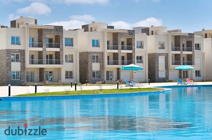 شاليه للبيع غرفتين بفيو على البحر و تشطيب كامل فى قرية سيشور هايد بارك seashore north coast 10