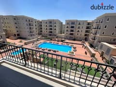 Apartment For Sale Mivida Boulevard Over LOOKING Pool   Very PRIME LOCATION  شقه للبيع ميفيدا التجمع الخامس على ليك وجاردن 0