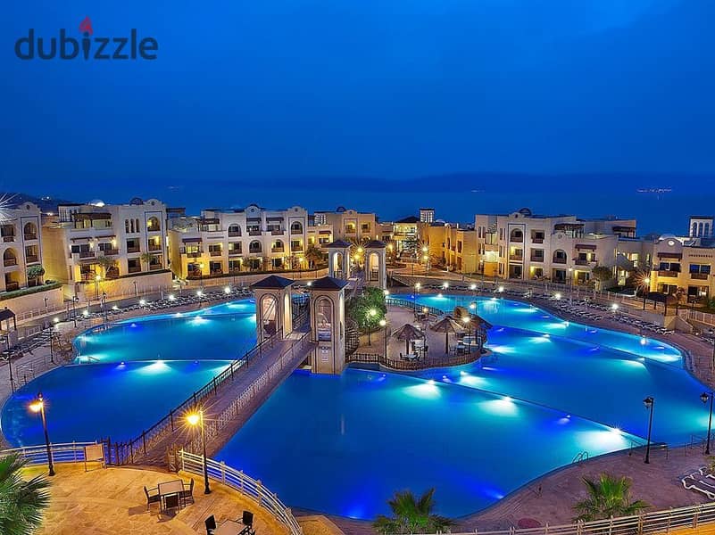 شالية استلام فوري 120م sea view & pool view للبيع blue blue بلو بلو العين السخنة 2