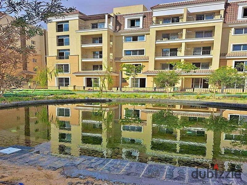 Apartment area: 147 m + 123 m in Garden View Lagoon on Suez Road 2