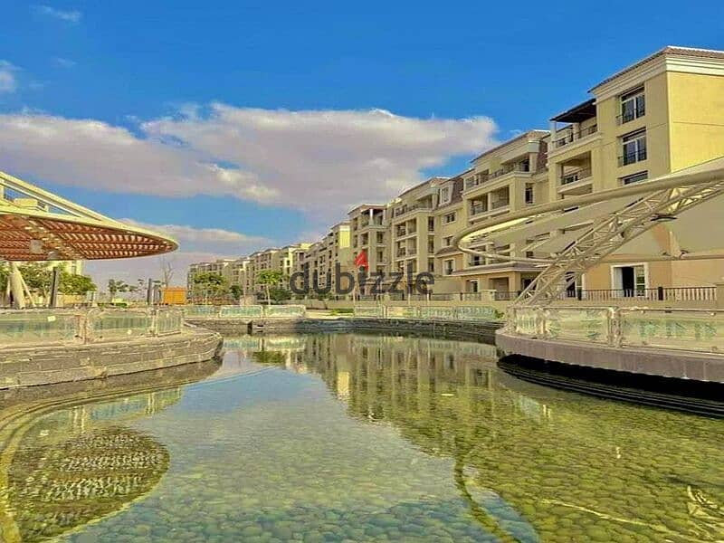 Apartment area: 147 m + 123 m in Garden View Lagoon on Suez Road 3