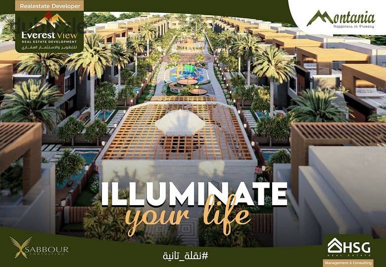 Next to Mall of Arabia in Zayed, twin villa with palace design for sale with 10% down payment in a solar-powered compound 3