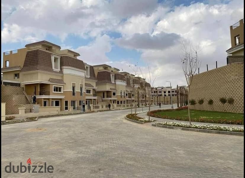 For sale Standalone 206m with garden and Roof on Suez Road, DP 1.3M and installments 3