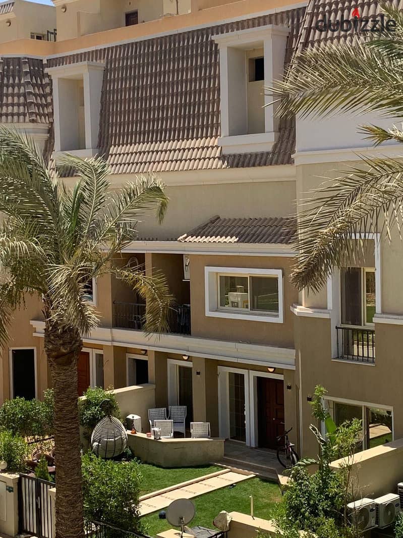 For sale Standalone 206m with garden and Roof on Suez Road, DP 1.3M and installments 7