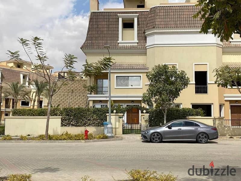 For sale Standalone 206m with garden and Roof on Suez Road, DP 1.3M and installments 8