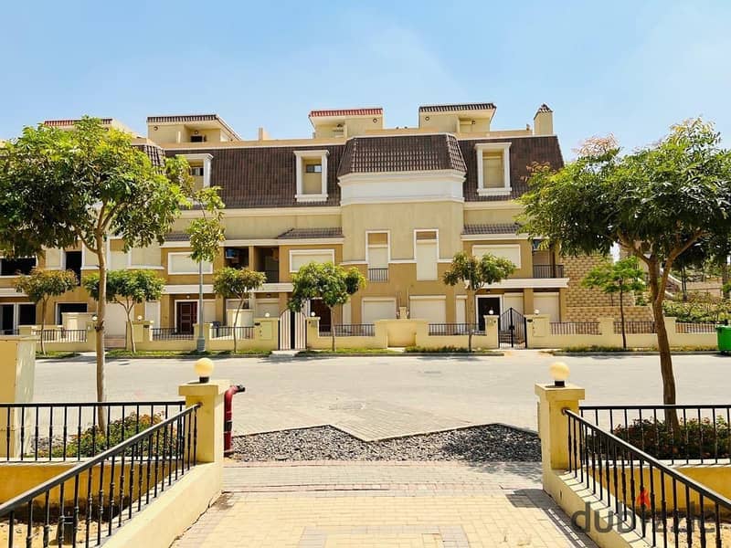 For sale Standalone 206m with garden and Roof on Suez Road, DP 1.3M and installments 10