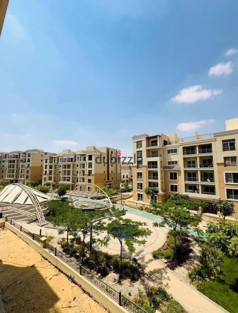 Apartment for sale 147m 3BR view On landscape in SARAI Compound - New Cairo 5