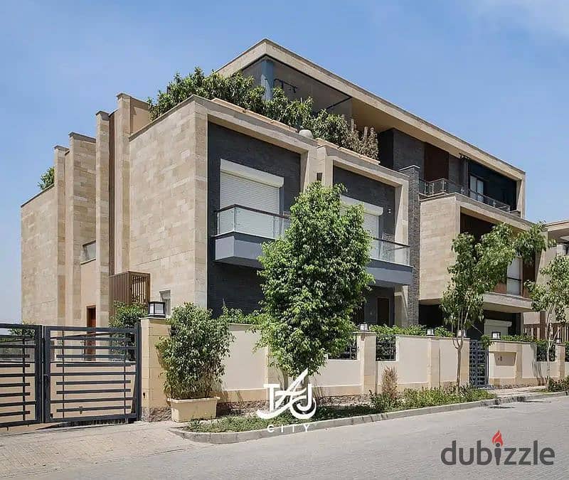 للبيع اخر Quattro villa باكبر جاردن 186م بكمبوند تاج سيتي امام مطار القاهرة 3