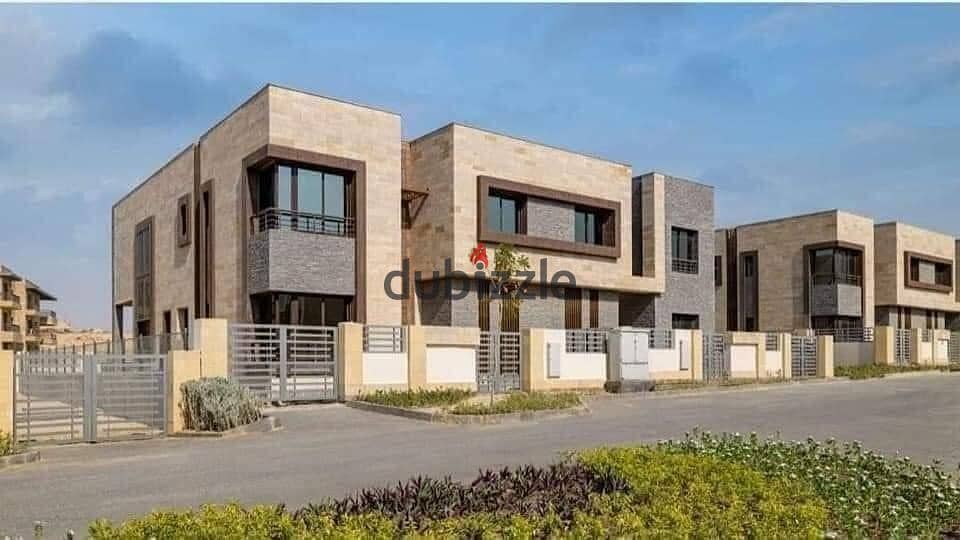 The last townhouse villa for sale in Taj City Compound in the best phase of Origami Golf 4