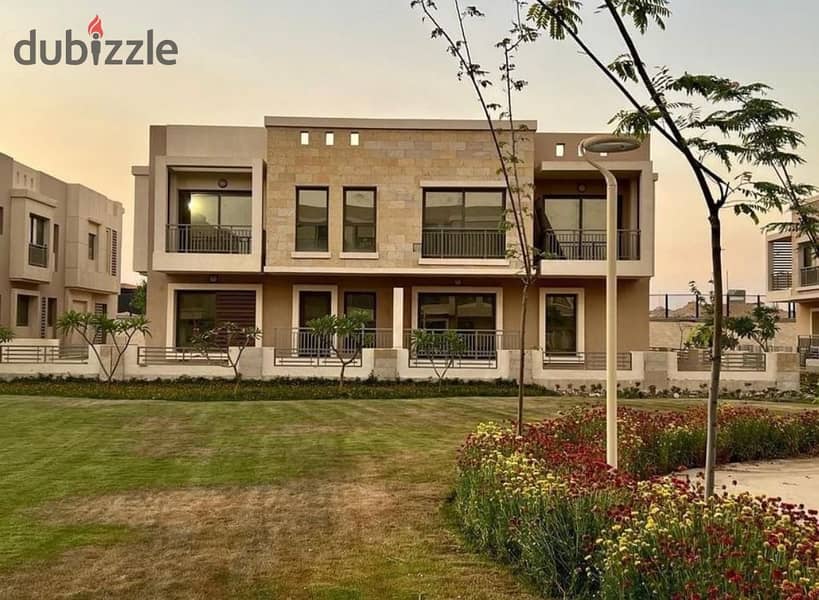 The last townhouse villa for sale in Taj City Compound in the best phase of Origami Golf 11