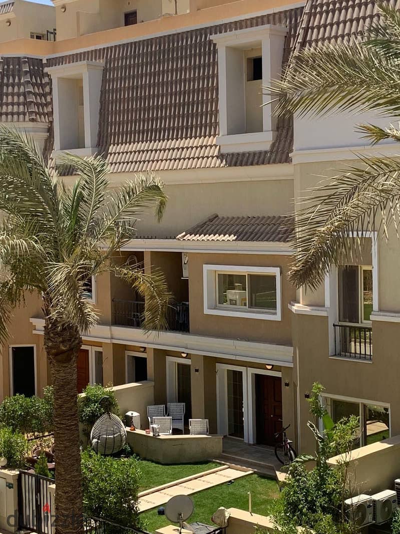 Standalone villa for sale, direct on Suez Road, Sarai Compound - New Cairo 1