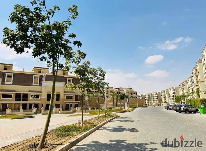 Standalone villa for sale, direct on Suez Road, Sarai Compound - New Cairo 2