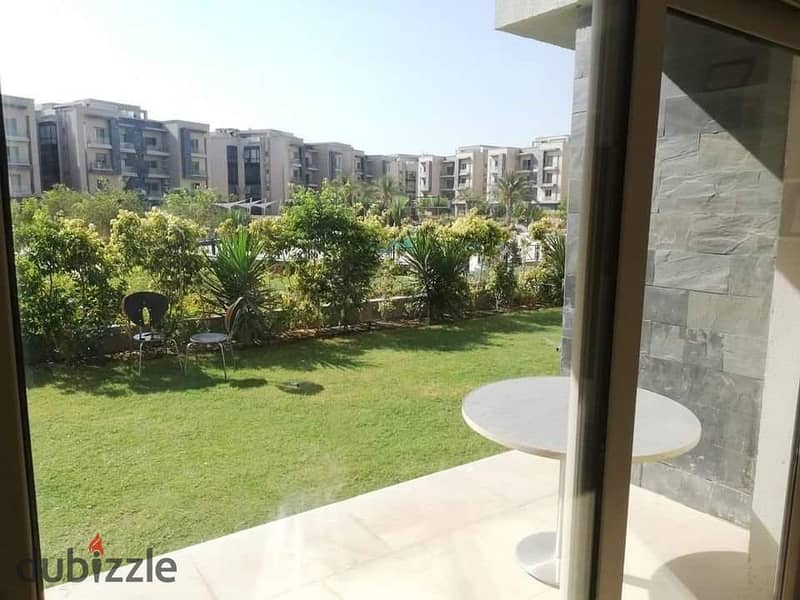 Apartment 160m + 66m garden for sale (immediate delivery) in Galleria Moon Valley Compound, Fifth Settlement 2