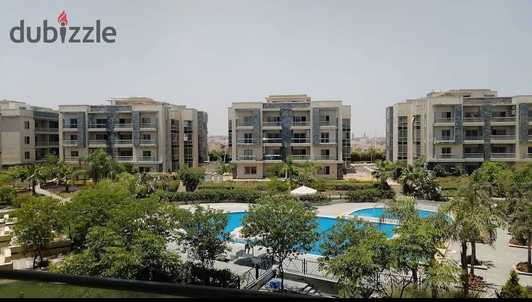 Apartment 160m + 66m garden for sale (immediate delivery) in Galleria Moon Valley Compound, Fifth Settlement 6